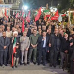 نمایش اقتدار و اتحاد خویی‌ها در حمایت از رهبری و انقلاب در خیابان