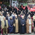 نمایش وفاداری کردستانی‌ها به نظام اسلامی ایران در تجمعات شبانه