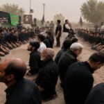 هنر باهم سوختن در آیین عزاداری «شنستکا» سیستانی ها