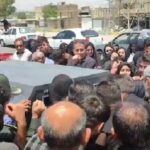 ورود پیکر شهید «احسان ماهروبختیاری» به دورود