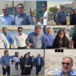 وزیر راه از بندر شهید باهنر بازدید و روند خدمات‌رسانی را بررسی کرد