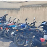 کشف ۱۰ دستگاه موتورسیکلت مسروقه در الیگودرز