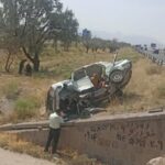 ۵ مصدوم در پی واژگونی خودرو پژو ۲۰۷ در کاشان