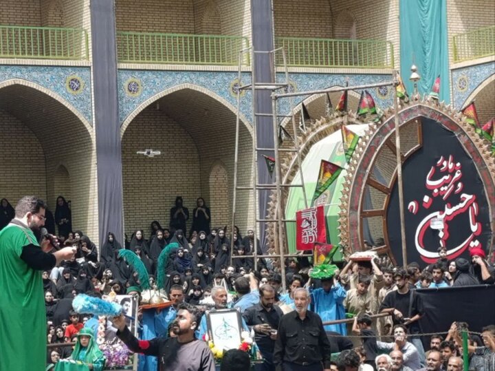 آئین سنتی تعزیه‌خوانی روستای گردشگری مذهبی توت