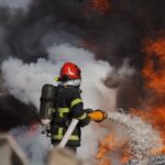 آتش‌سوزی مسجد کرکرودسر نوشهر بدون تلفات مهار شد