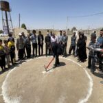 آغاز عملیات اجرایی نیروگاه خوشیدی در روستای «سیراب» رزن