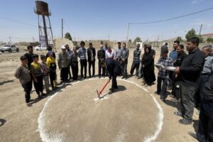 آغاز عملیات اجرایی نیروگاه خوشیدی در روستای «سیراب» رزن