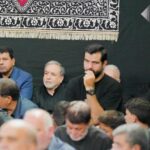آیین سوگواری شهادت امام رضا(ع) با حضور رییس مجلس در مشهد برگزار شد