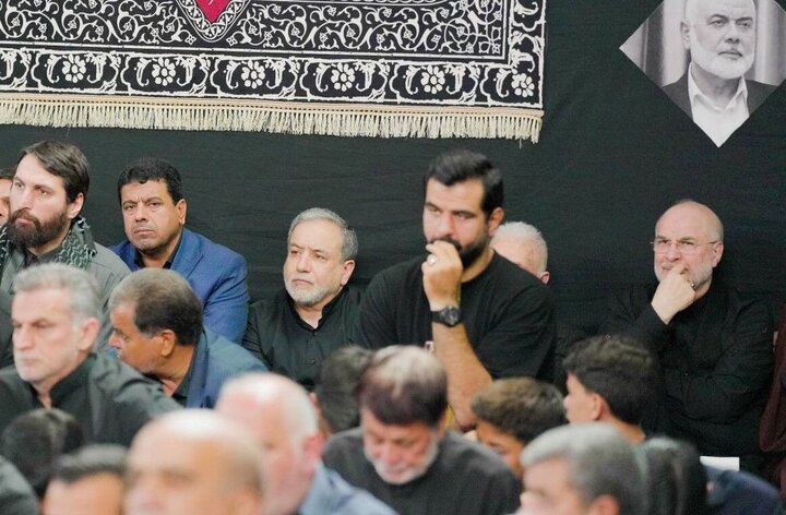 آیین سوگواری شهادت امام رضا(ع) با حضور رییس مجلس در مشهد برگزار شد