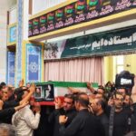 آیین وداع با پیکر شهید «محمود ملاجباری» در تبریز برگزار شد