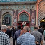 اجتماع رضوی در صحن حرم سلطان سید جلال الدین اشرف آستانه اشرفیه