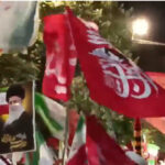 اجتماع شبانه مردم ارومیه در حمایت از نیروهای مسلح و انقلاب