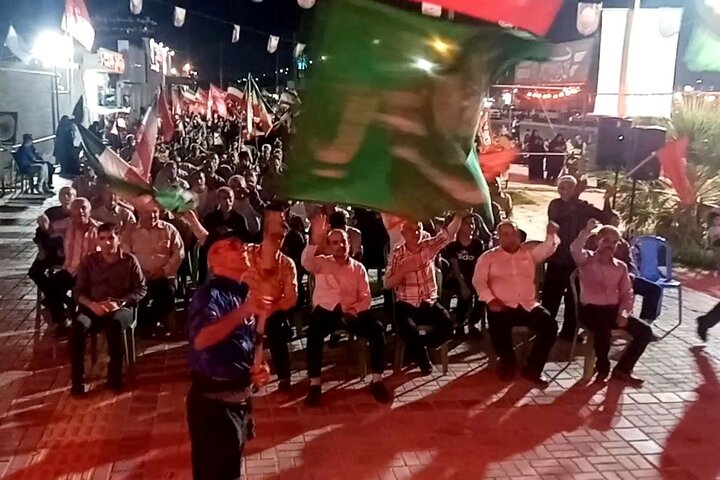 اجتماعات مردم آب‌پخش در گذرگاه مقاومت به ۱۸۲ شب رسید