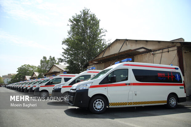 استقرار بیش از هزار نیروی اورژانس در مراسم جاماندگان اربعین تهران