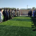 افتتاح زمین چمن مصنوعی مینی فوتبال روستای کلچات شهرستان نیکشهر