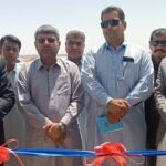 افتتاح مجتمع آبرسانی به روستای چاه محمد دلگان