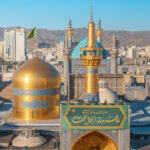ایوان‌های حرم مطهر رضوی به نام پیامبر رحمت (ص) مزین شد