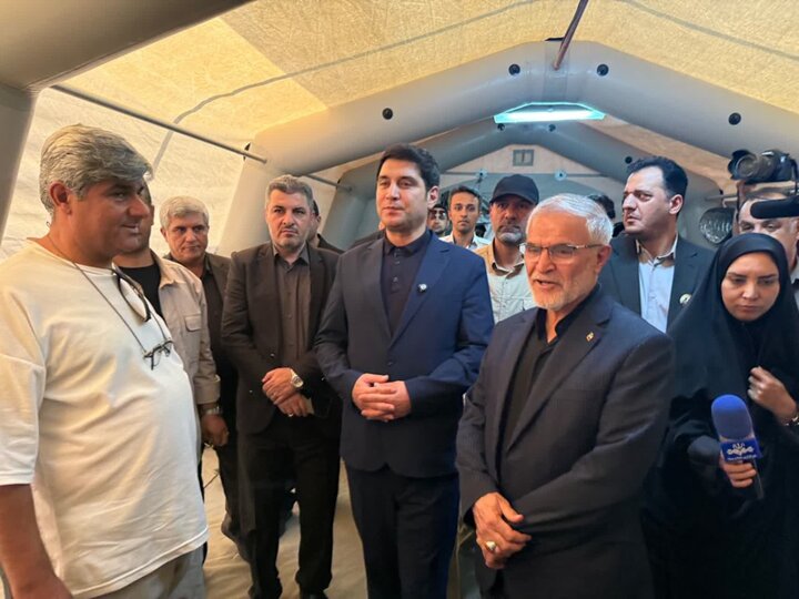 بازدید رئیس ستاد مرکزی اربعین کشور از مرز باشماق مریوان