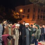 برگزاری نماز استغاثه در اجتماع شبانه چناران