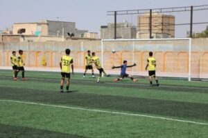 بهره‌برداری از زمین چمن مصنوعی فوتبال «شهید سلیمانیان» نهاوند