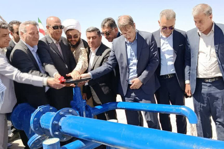 بهره‌برداری از طرح آبرسانی به هماشهر سپیدان با اعتبار ۲۲۰ میلیارد ریال