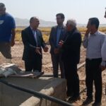 بهره‌برداری از طرح آبیاری تحت فشار در ۱۰ هکتار از اراضی رومشکان