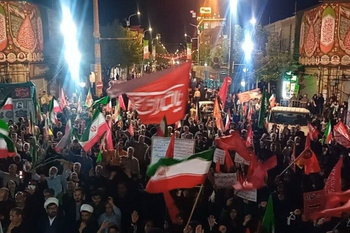 تداوم حضور زنجانی‌ها در میدان در صد و هشتادمین شب