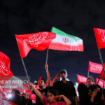تشییع ۲ شهید مدافع امنیت در اجتماع مردمی کرمانشاه