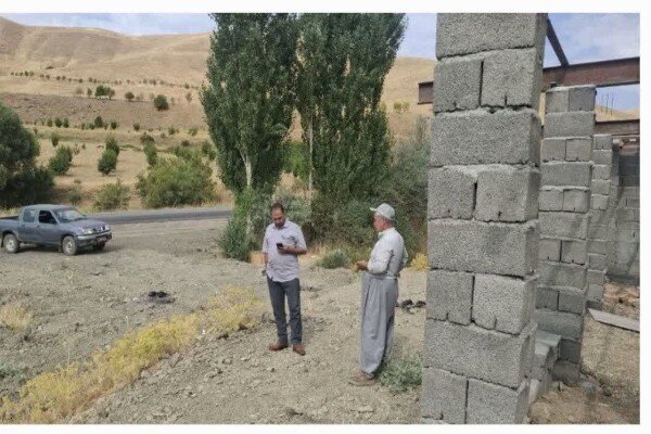 توقف تخریب اراضی ملی در روستای تیژتیژ سنندج