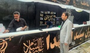 جلیلیان‌نسب: خدمت به زوار اربعین افتخار بزرگ خادمان حسینی است