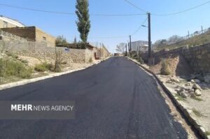 جمشیدنیا: بیش از ۷۵ درصد معابر لومار آسفالت شده است