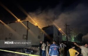 حریق کارگاه MDF در ورامین بدون تلفات جانی مهار شد
