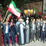 حضور مقتدرانه کردستانی‌ها در اجتماع شبانه