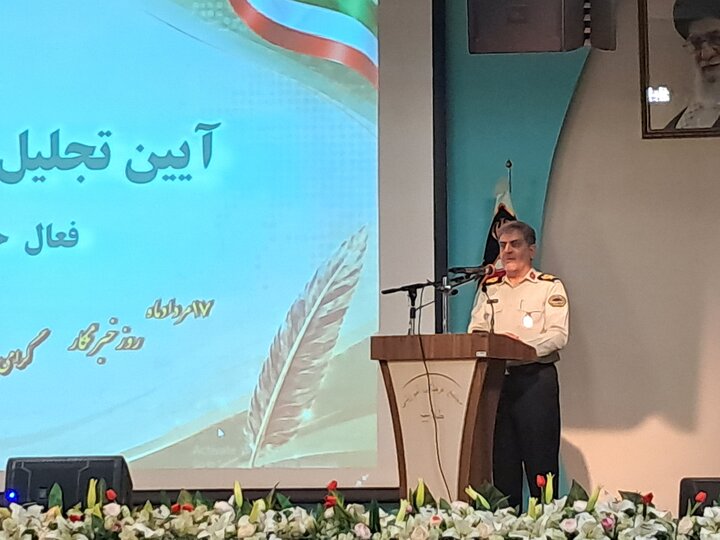 خبرنگاران بازوی پرتوان پلیس در تأمین امنیت هستند