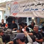 خدمات‌دهی گسترده هیئت و موکب متوسلین حضرت زینب(س) کنگان