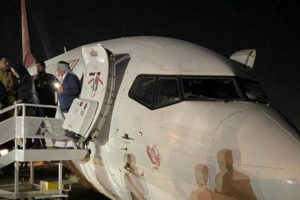 خروج یک هواپیما از باند فرودگاه مشهد؛ حادثه هیچ مصدومی نداشته است