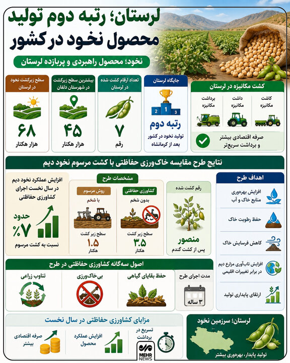 دانههای کوچک و رکورد بزرگ؛ مکانیزاسیون به مزارع نخود رسید دانههای کوچک و رکورد بزرگ؛ مکانیزاسیون به مزارع نخود رسید