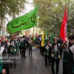 دسته عزاداری خادمان رضوی بمناسبت شهادت امام رضا(ع)