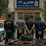 دستگیری سارقان ساختمان‌های نیمه‌کاره در میانه