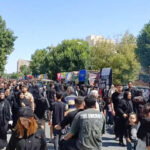 راهپیمایی جاماندگان اربعین حسینی در سلماس برگزار شد