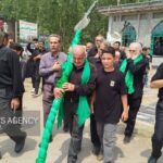 روایتی از آیین سنتی ۲۰۰ ساله «علم واچینی» در ماشک؛ اینجا همه پای کارند