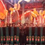 زنجیرزنی مردم استهبان در حرم حضرت عباس(ع)
