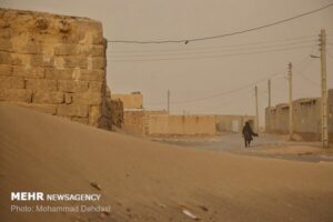سرعت طوفان در زابل به ۱۱۵ کیلومتر بر ساعت رسید