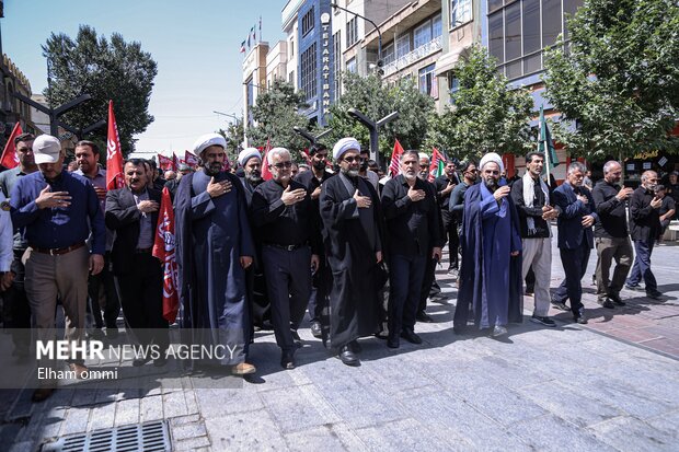 سنندج زیر پرچم «یا لثارات الحسین»؛ گام‌هایی به عشق کربلا