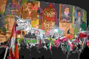 شکوه حضور مردم دیار آفتاب در شب صد و هفتاد و هفتم