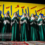 طنین نوای دختران زاینده‌رود در تجمعات مردم مشهد