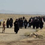 طولانی‌ترین پیاده‌روی جاماندگان اربعین استان در گناباد
