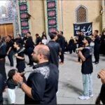 عزاداری مردم جوپار در شب شهادت امام رضا (ع)