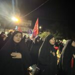 قرار شبانه مردم چناران در حمایت از آرمان‌های انقلاب و رهبری