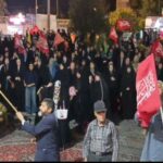 «لبیک سید مجتبی» در قروه طنین‌انداز شد